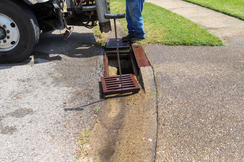 Driveway Water Drain Installation
